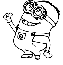 Minionki kolorowanki